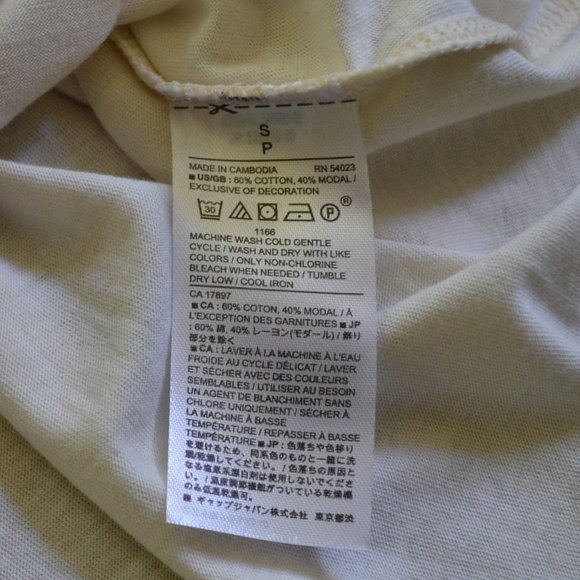 NWT Banana Republic Crochet Macrame Cream Tank Size Small Women - Picture 6 of 7